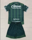 2025-26 Kids Leon home green soccer Jersey