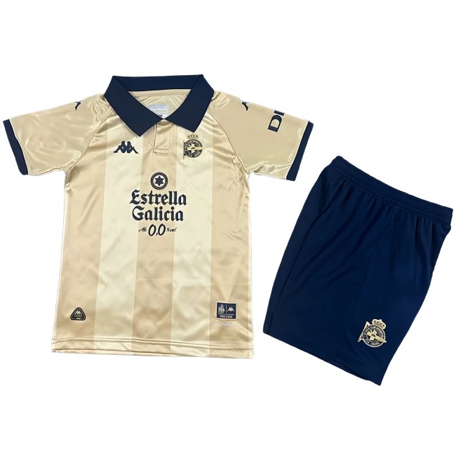 2025-26  KIDS  Deportivo La Coruna   25th Anniversary soccer Jersey