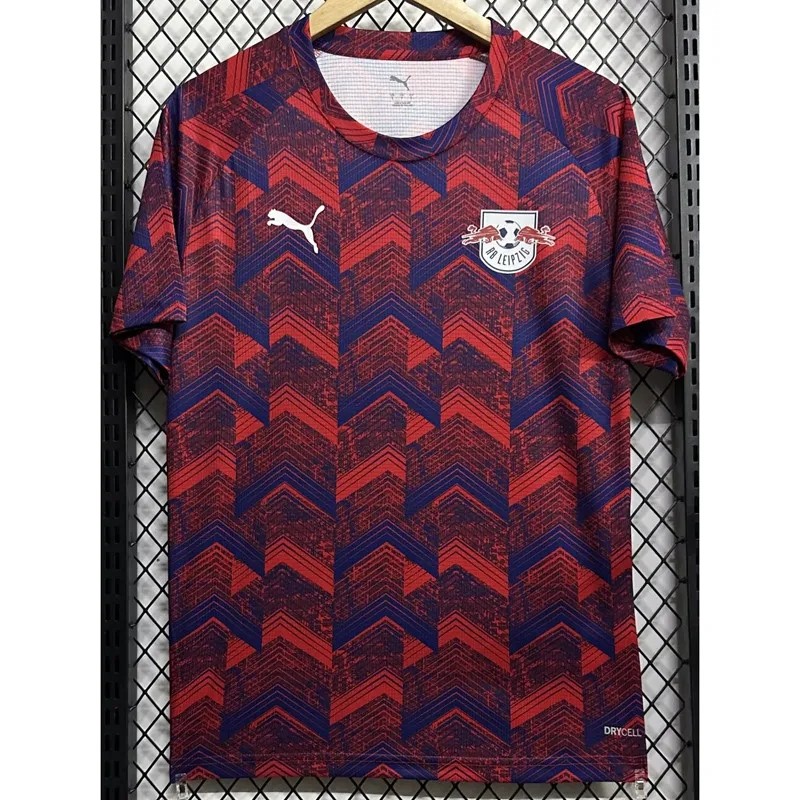 2025-26 Mens RB Leipzig red soccer jersey