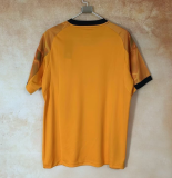 2025-26 Mens Roma  away yellow  soccer Jersey