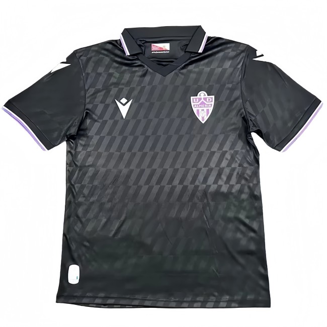 2025-26 Mens UD Almeria Third Away black Soccer Jersey