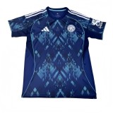 2025-26 Mens Leicester City away blue soccer Jersey