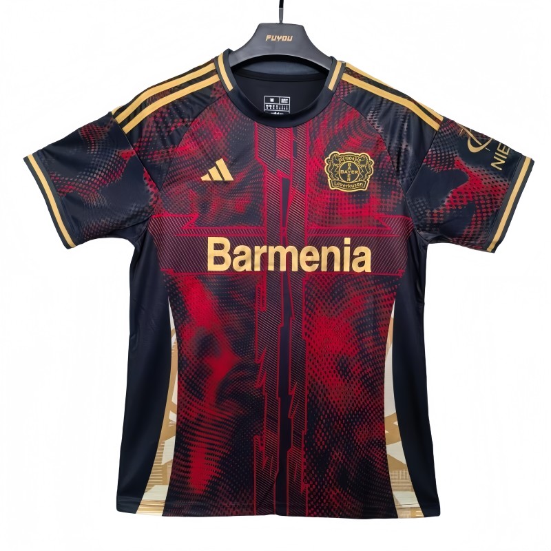 2025-26 Mens LeverKusen pecial Edition red black Soccer Jersey