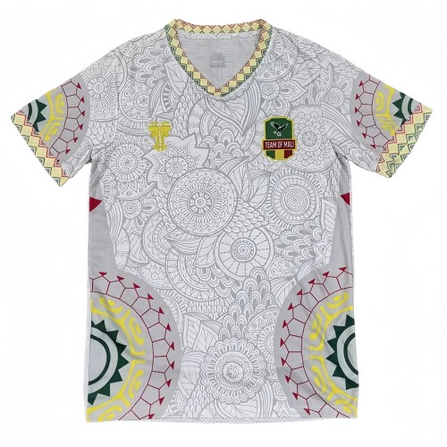 2026-27 Mens  Mali  White Fans Soccer Jersey