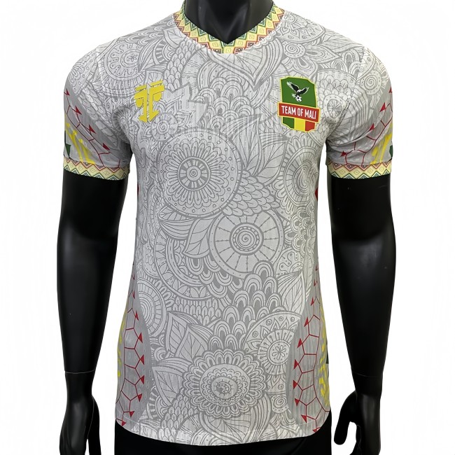 2026-27 Mens  Mali White Player Version Soccer Jersey