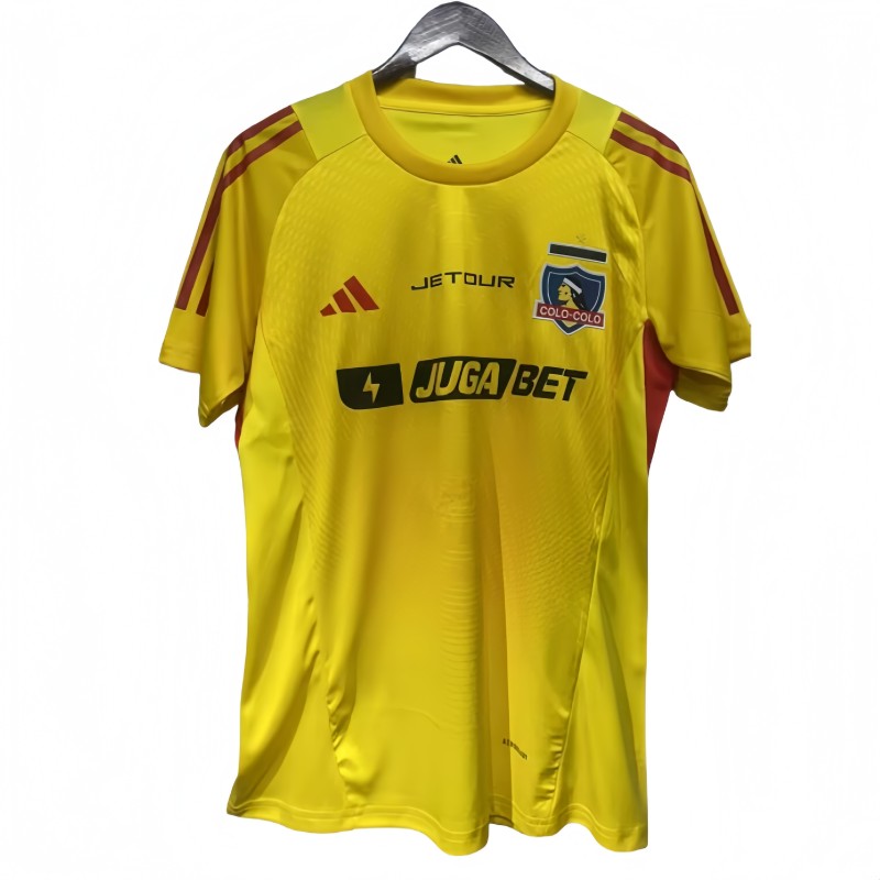 2025-26 Mens Colo-Colo yellow soccer jersey