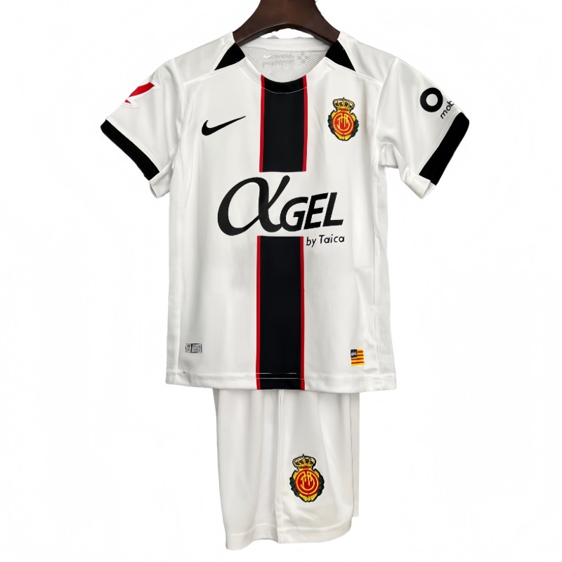 2025-26 Kids Mallorca away white  Soccer Jersey