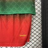 2025-26 Kids AC Milan Co-Branded Edition red soccer jersey