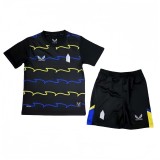 2025-26 Kids Everton Third  away black Soccer Jersey