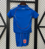 Kids Universidad de Chile home blue  Soccer Jersey 2526