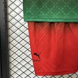 2025-26 Kids AC Milan Co-Branded Edition red soccer jersey