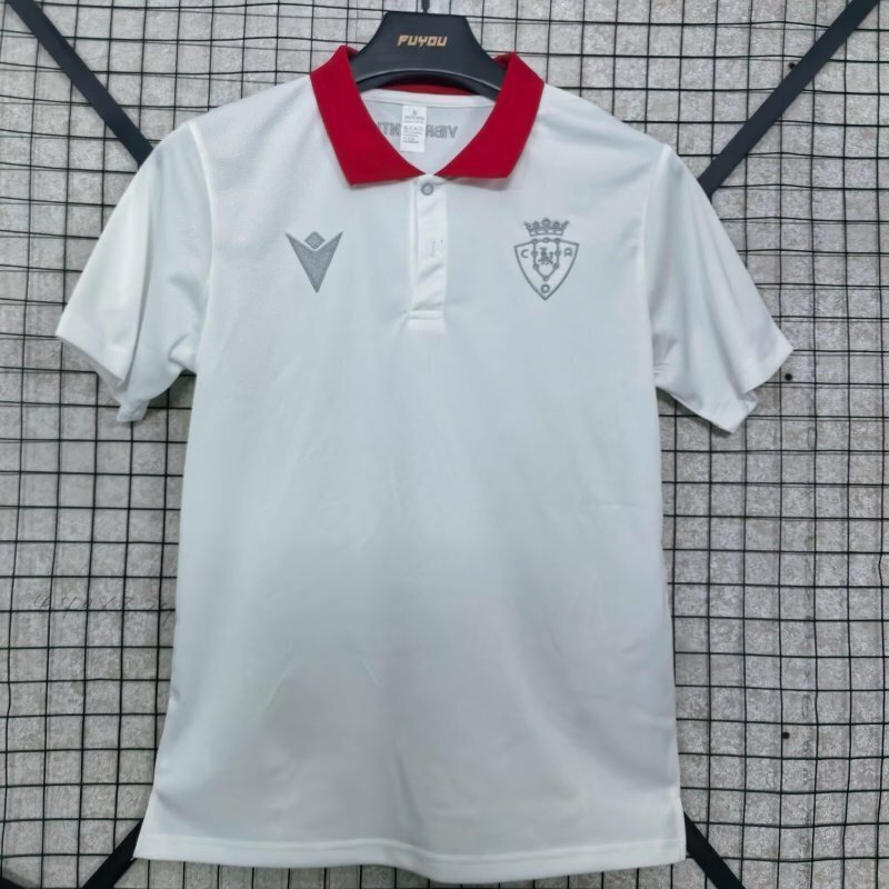 2025-26 Mens Osasuna Special Edition white soccer Jersey
