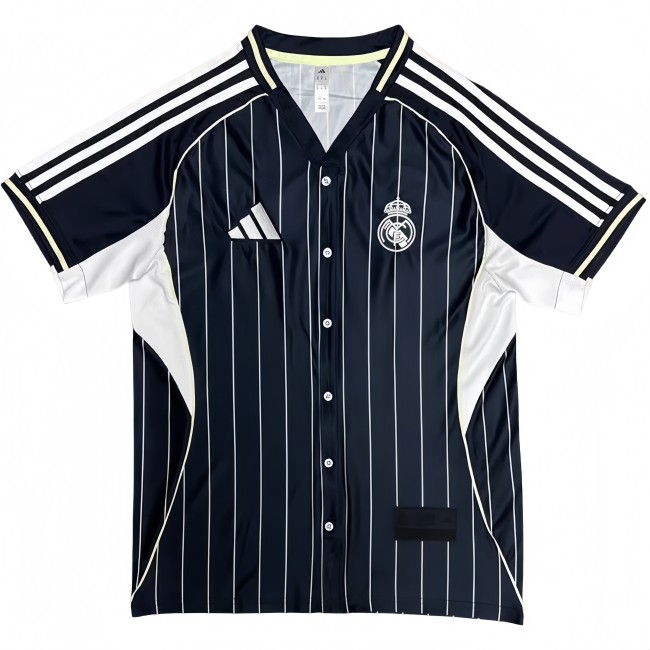 2025-26 Mens Real Madrid  Casual Edition Baseball Jersey