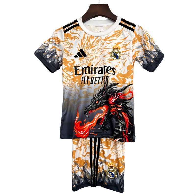 2025-26 Kids Real Madrid Special Edition  soccer Jersey