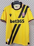 2025-26 Mens Stoke City Third away yellow  soccer jersey