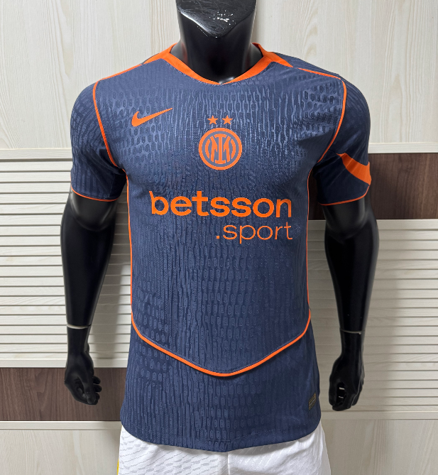 2025-26 Mens Inter Milan third away Player version soccer Jersey