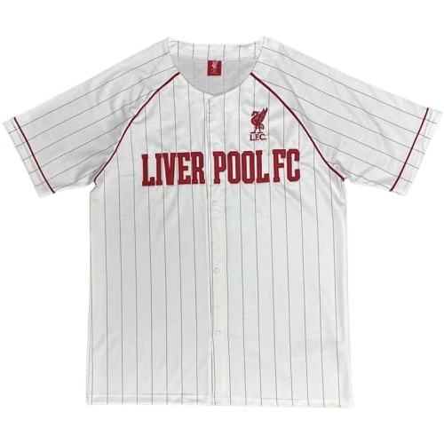2025-26 Mens LIV white Casual Edition Baseball Jersey