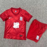 2025-26 Kids Birmingham Third away red  Soccer Jersey