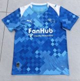 2025-26 Mens Derby County Third away blue soccer jersey