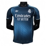 2025-26 Mens Real Madrid  Player blue Special Edition Fans  soccer jersey