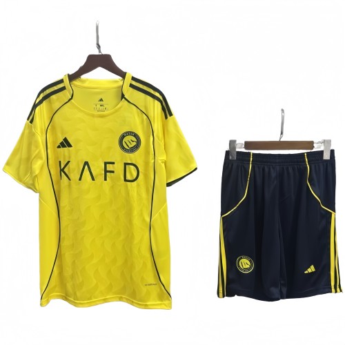 2025-26 Mens Al-Nassr home Training Short Suit