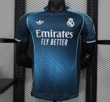 2025-26 Mens Real Madrid  Player blue Special Edition Fans  soccer jersey