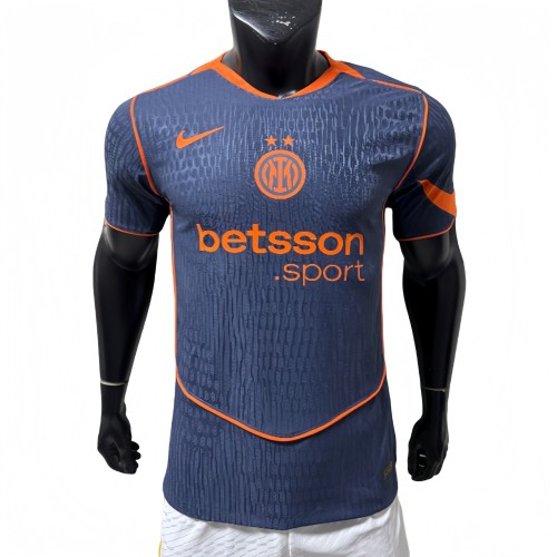 2025-26 Mens Inter Milan third away Player version soccer Jersey