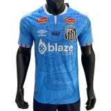2025-26 Mens Santos Special Edition Player blue Soccer Jersey