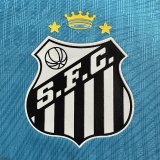 2025-26 Mens Santos Special Edition Player blue Soccer Jersey