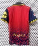2025-26 Mens  Deportivo La Coruna  away red soccer Jersey