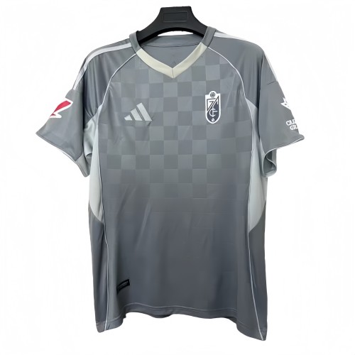 2025-26 Mens Granada Third Away grey Fans Soccer Jersey