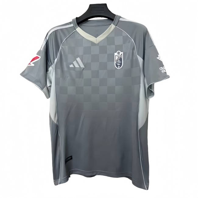 2025-26 Mens Granada Third Away grey Fans Soccer Jersey