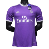 2016-2017 Mens Real Madrid Away Player Version Retro Soccer Jersey