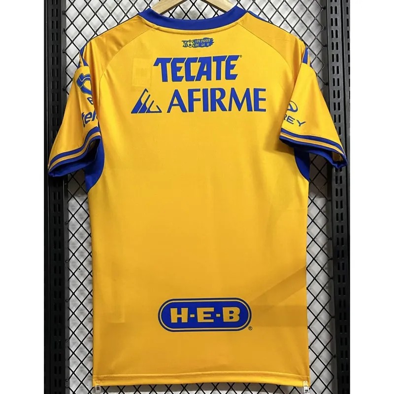 2025-26  Mens Tigres UANL  home yellow  soccer Jersey
