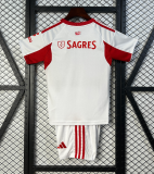 KIDS Benfica Third away white soccer Jersey  2526