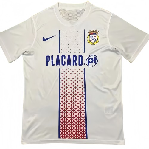2025-26 Mens Alverca FC away white Soccer Jersey