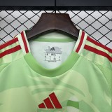 2025-26 Kids Italy Away  green  Soccer Jersey