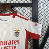 KIDS Benfica Third away white soccer Jersey  2526