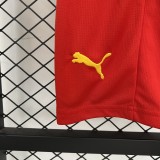 2025-26 Kids  RC Lens home yellow  soccer Jersey