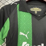 2025-26 Kids  RC Lens away green soccer Jersey