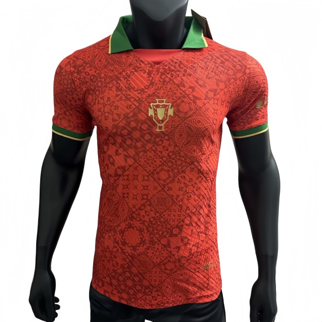 2025/26 Mens Portugal red Player version soccer jersey