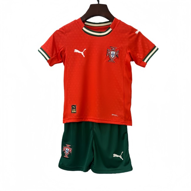 KIDS soccer jersey Portugal red home 2526