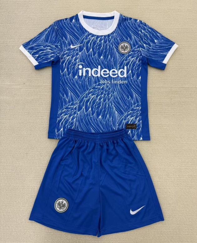 2025-26 Kids Frankfurt Concept version blue Soccer Jersey