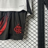 2025-26 Kids Flamengo away soccer Jersey