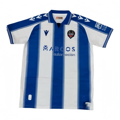 2025-26 Mens Levante UD away blue white Fans Soccer Jersey