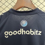 2025/26 Kids Eindhoven away blue  soccer jersey
