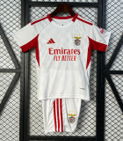 KIDS Benfica Third away white soccer Jersey  2526
