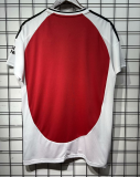 2025-26 Mens Frankfurt  home white red Soccer Jersey