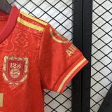 2025/26 Kids  Bayern Munich 125th Anniversary Edition red  jersey