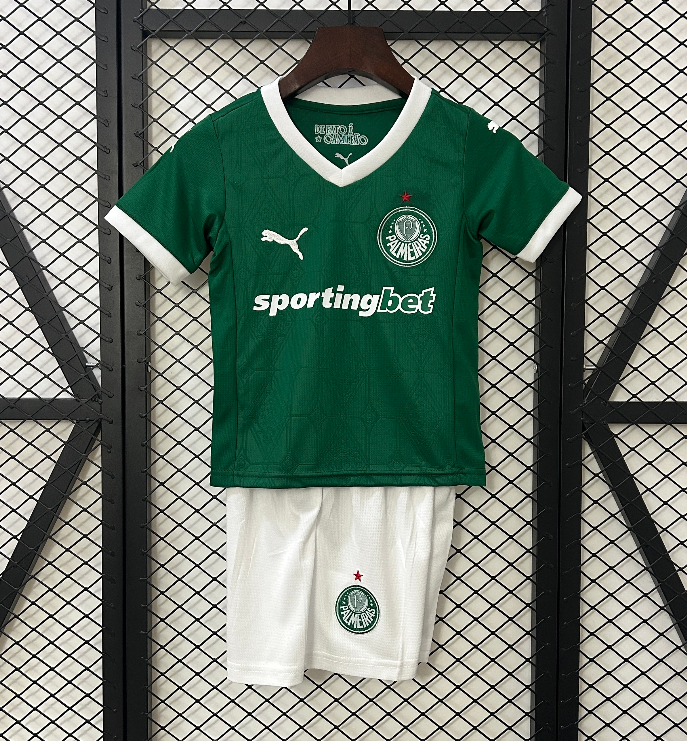 Kids Palmeiras home Jersey 2526
